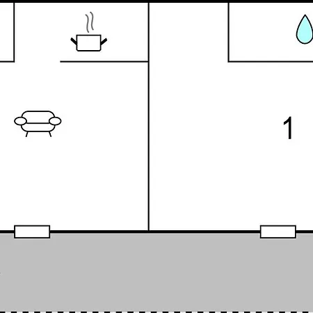 1 Bedroom Lovely In *