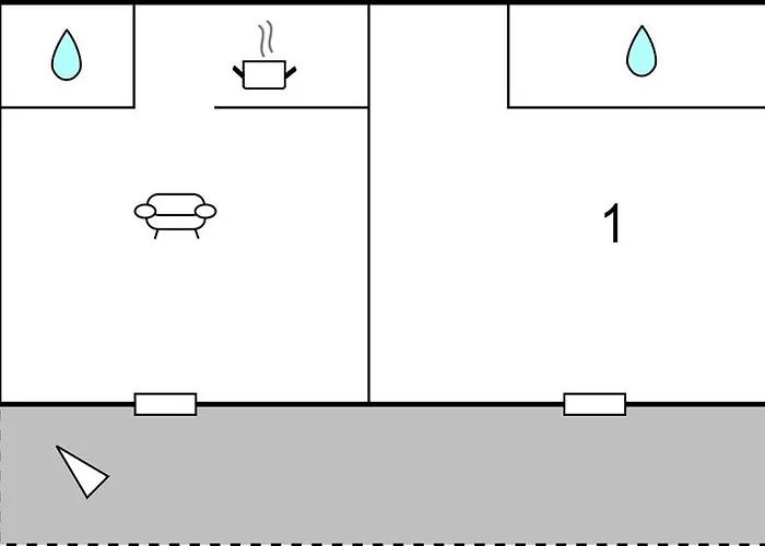 1 Bedroom Lovely In *